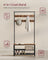 Coat Stand - Wood - Industrial Finish