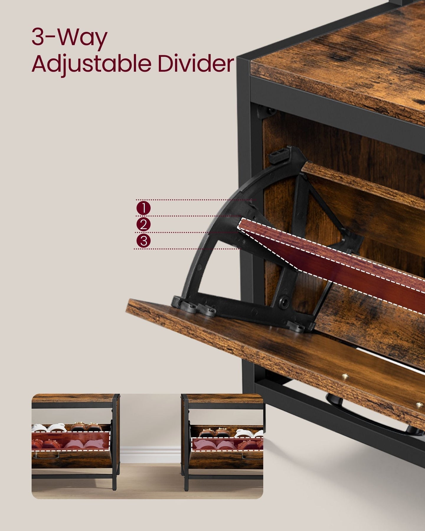 Coat Rack - Wood - With Bench