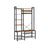 Coat Rack with Shoe Bench - Wood - Brown - 9 Hooks