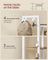 Hallway Coat Rack - Engineered Wood - Golden Oak - Bench with Shoe Storage and Multiple Hooks