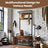 Coat and Shoe Rack - Wood - Brown - With Bench