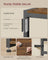 Hall Tree - Wood - Rustic Brown - Bench with Shoe Storage and Coat Rack