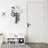 Hallway Cabinet Shoe Bench - Wood - White - Storage with Shelves and Hidden Chest