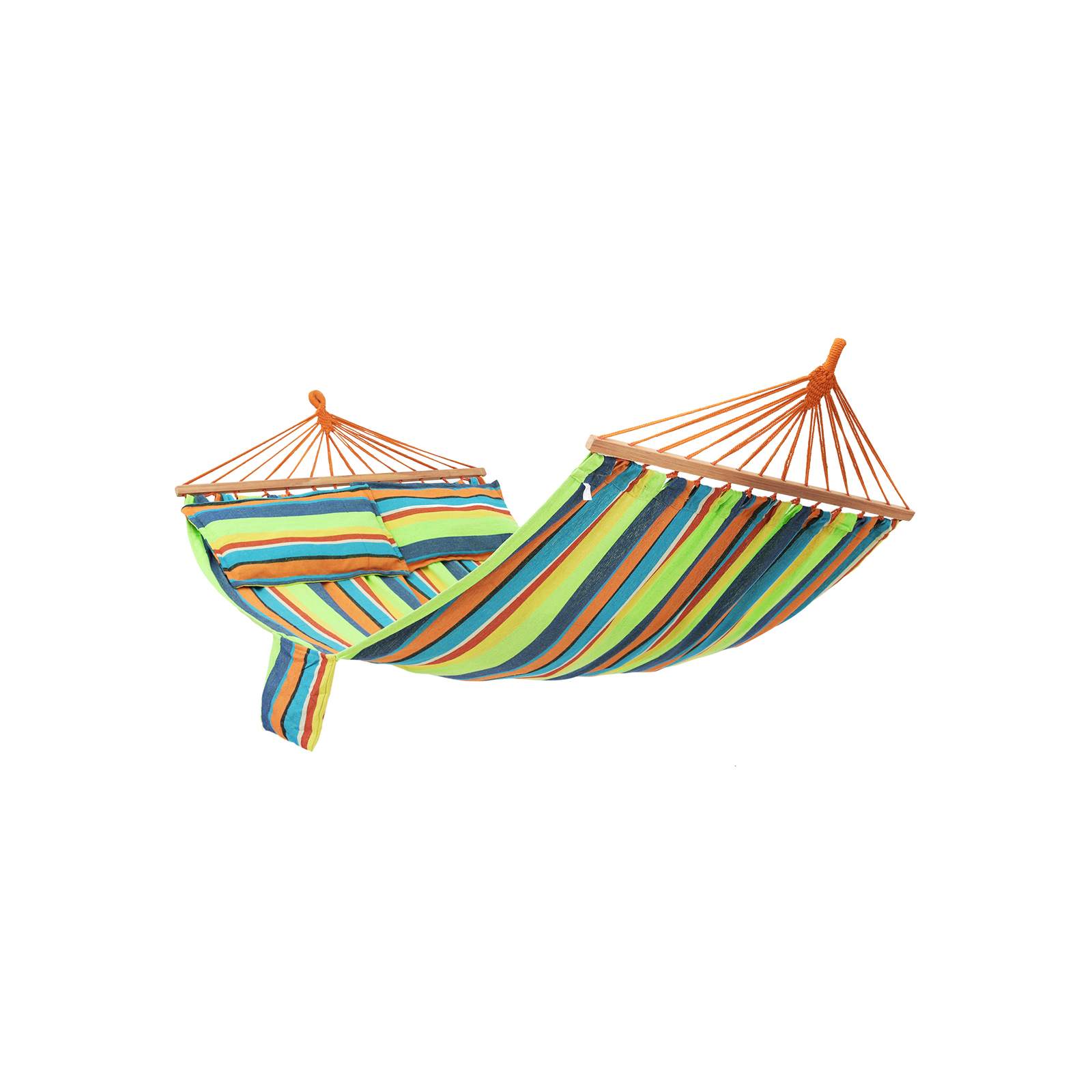 Hammock - 70% Cotton - Multicolor - Includes 2 Cushions