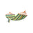 Hammock - 70% Cotton - Multicolor - Includes 2 Cushions