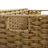 Handwoven Laundry Basket - Synthetic Rattan Wicker - Natural - 90L Capacity with Lid and Foldable Design