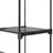 Portable Wardrobe - Fabric - Grey - Foldable with Hanging Rods