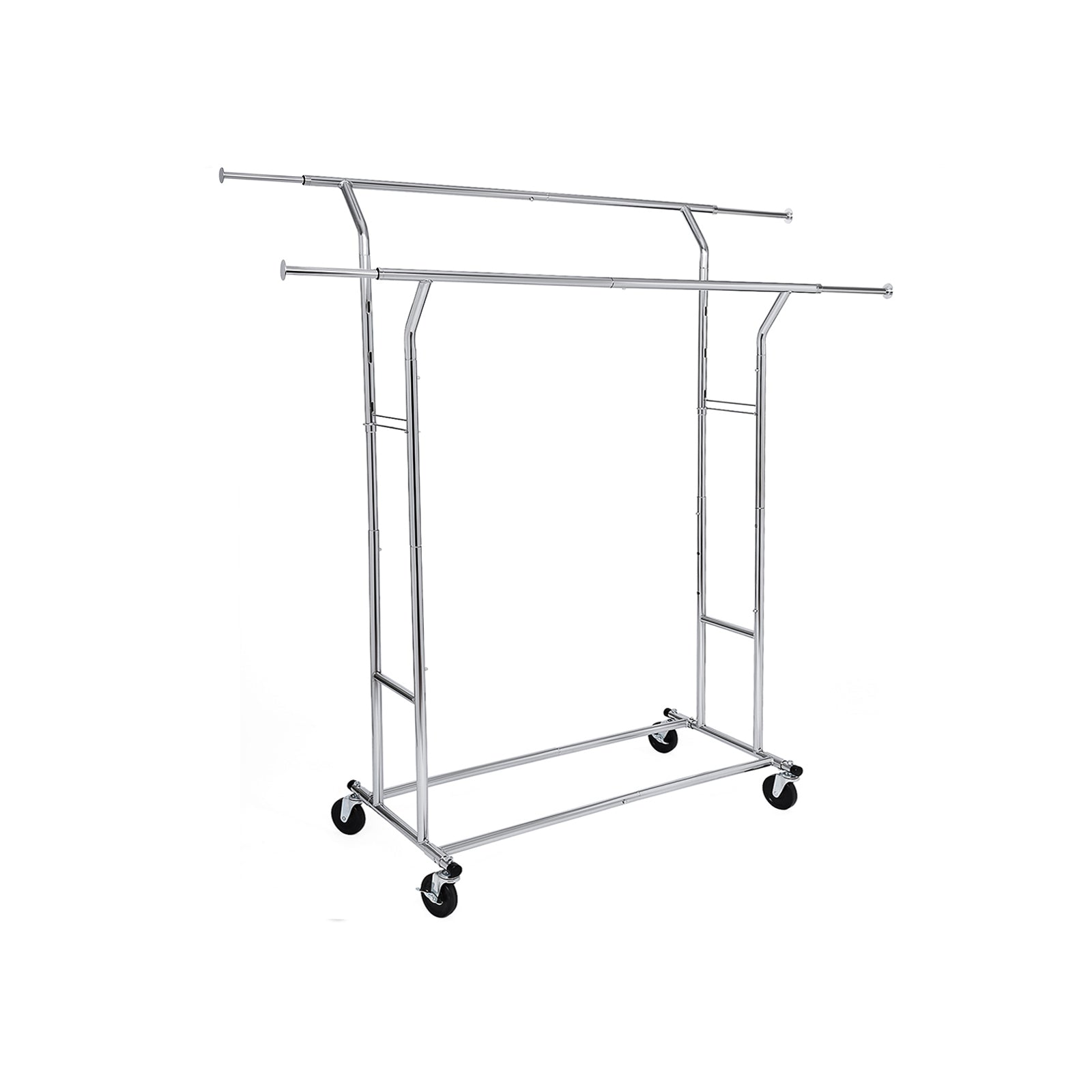Heavy Duty Garment Rack - Metal - Chrome