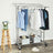Heavy Duty Garment Rack - Metal - Chrome