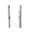 Heavy Duty Garment Rack - Metal - Chrome