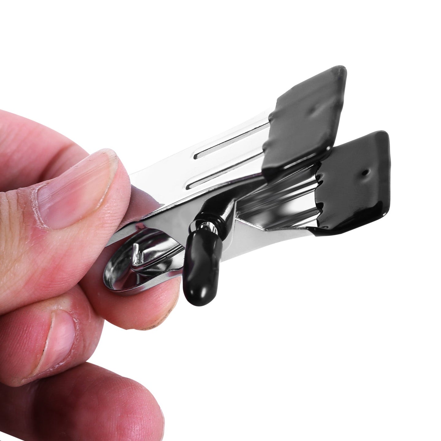 Heavy Duty Clip Hooks - Metal - Silver - Non-Slip Design for Hats