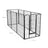 Heavy Duty Playpen - Metal - Black - 8 Panel Design