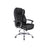 Executive Swivel Office Chair - PU Leather - Black - High Back with Tilt Function