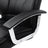 Executive Swivel Office Chair - PU Leather - Black - High Back with Tilt Function