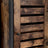 Industrial Floor Standing Cabinet - Wood - Rustic Brown