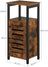 Industrial Floor Standing Cabinet - Wood - Rustic Brown