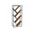 Tree-Shaped Bookcase - Steel - Rustic Brown - Floor Standing