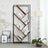 Tree-Shaped Bookcase - Steel - Rustic Brown - Floor Standing