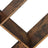 Tree-Shaped Bookcase - Steel - Rustic Brown - Floor Standing