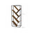 Tree-Shaped Bookcase - Steel - Rustic Brown - Floor Standing