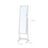 Jewellery Cabinet - Wood - White - LED Lighting with Lock and Storage Drawers