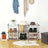 Modular Cube Storage Organizer - Plastic - White - Interlocking Design for Wardrobe and Bedroom