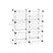 Modular Cube Storage Organizer - Plastic - White - Interlocking Design for Wardrobe and Bedroom