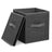 Interlocking Shelving Unit - Includes 3 Fabric Boxes - Wire