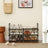 Shoe Rack - Iron - Black - Customisable 6-Tier Design