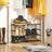 Shoe Rack - Iron - Black - Customisable 6-Tier Design