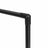 Shoe Rack - Iron - Black - Customisable 6-Tier Design