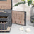 Jewelry Organizer Case - Velvet - Gray - Lockable with Mirror and 2 Drawers