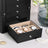 Large Jewellery Box - MDF - White - 6-Tier with Side Wings