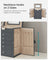 6 Tiers Jewellery Box - PU and MDF - Grey