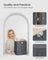 6 Tiers Jewellery Box - PU and MDF - Grey