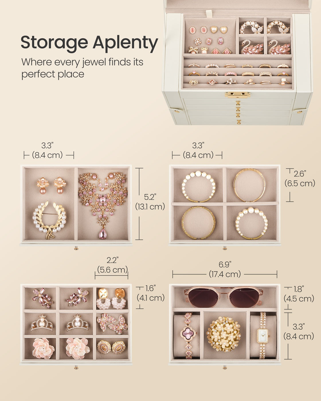 Jewellery Box - PU and MDF