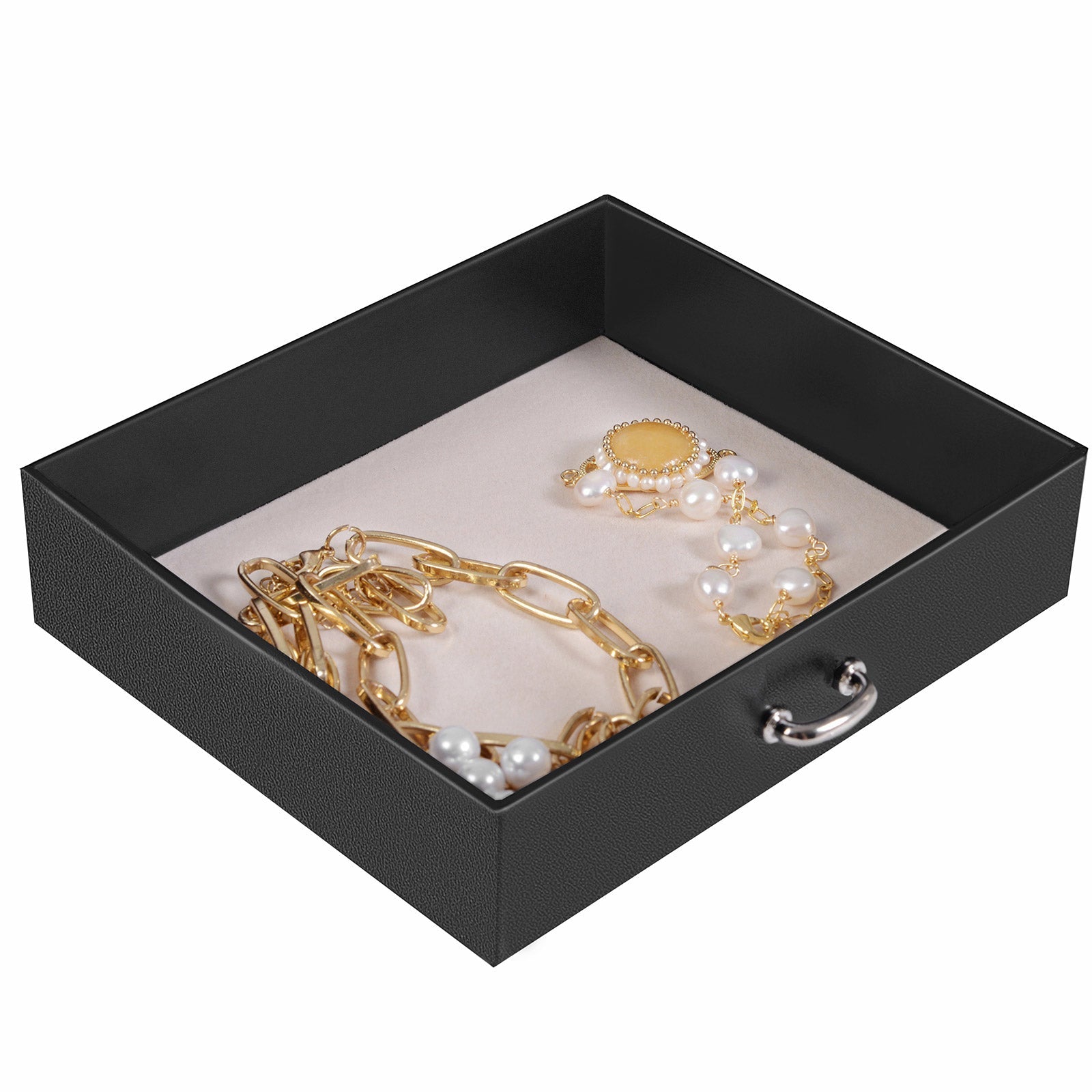 Jewelry Box - Wood - Black - Locking Design