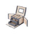 Jewellery Box - Fabric - Gold