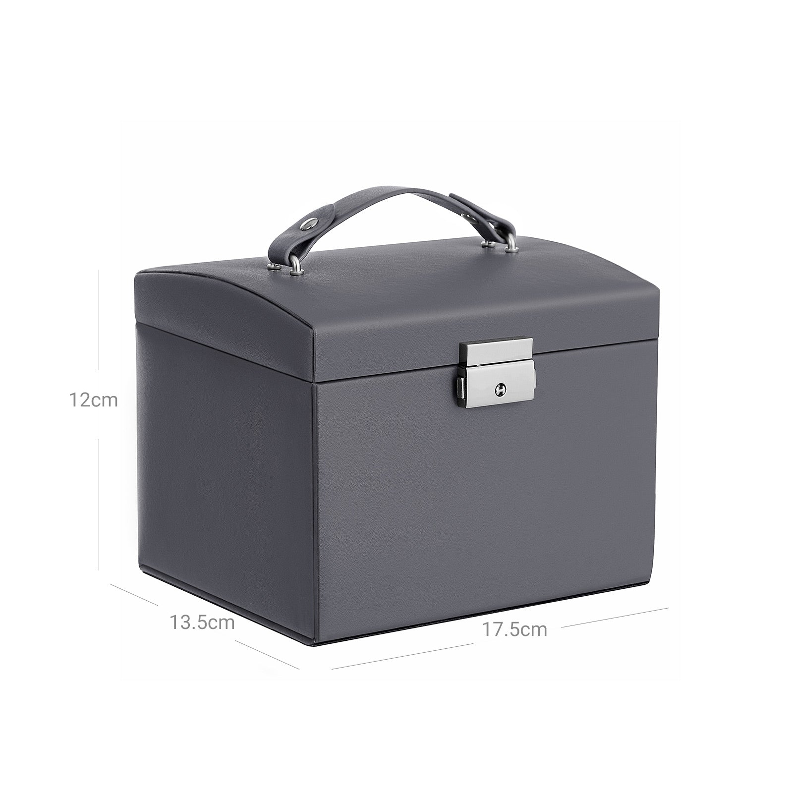 Jewellery Box - Fabric - Gold