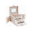 Jewelry Storage Box - Leather - White