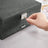 Jewellery Box - Wood - Black - 2 Levels with Drawer and Key