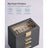 Jewellery Box - Glass - Grey and Gold - 4-Tier Organiser with 3 Drawers