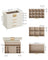 Jewellery Box - Glass - Grey and Gold - 4-Tier Organiser with 3 Drawers