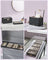Jewellery Tray - 4-Tier Design - Clear Glass - Stackable