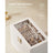 5-Tier Stackable Jewellery Box - Wood - White - Clear Glass Lid