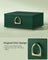 Jewellery Box - Wood - White - Two Layers with Removable Tray