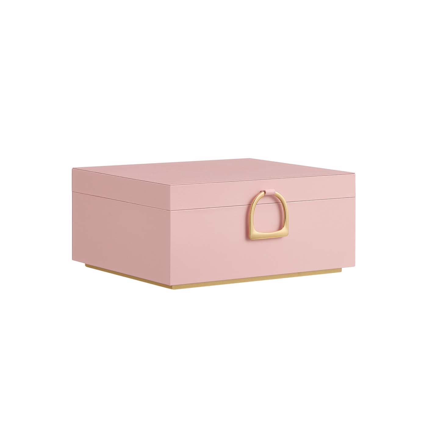 Jewellery Box - Wood - White - Two Layers with Removable Tray