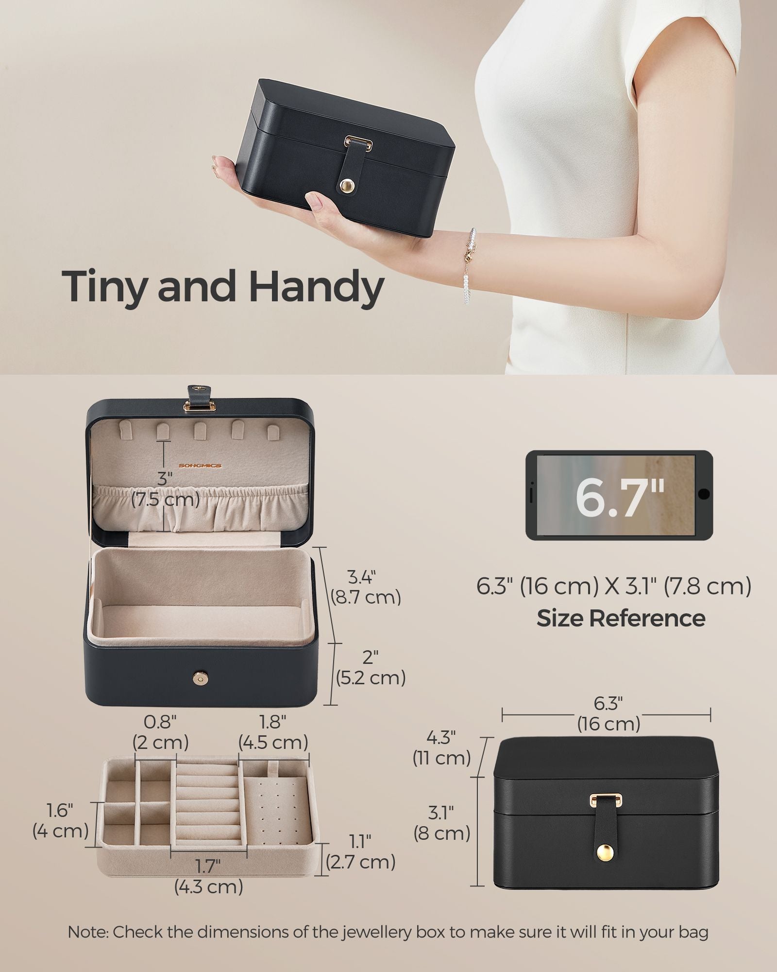 Jewellery Box - Portable