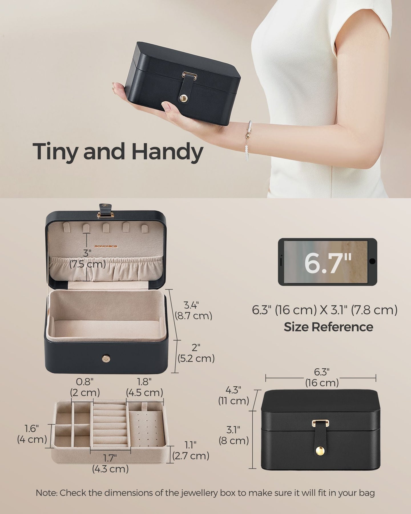 Jewellery Box - Portable