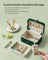 2-Layer Jewellery Box - Forest Green - Portable Design for Larger Accessories